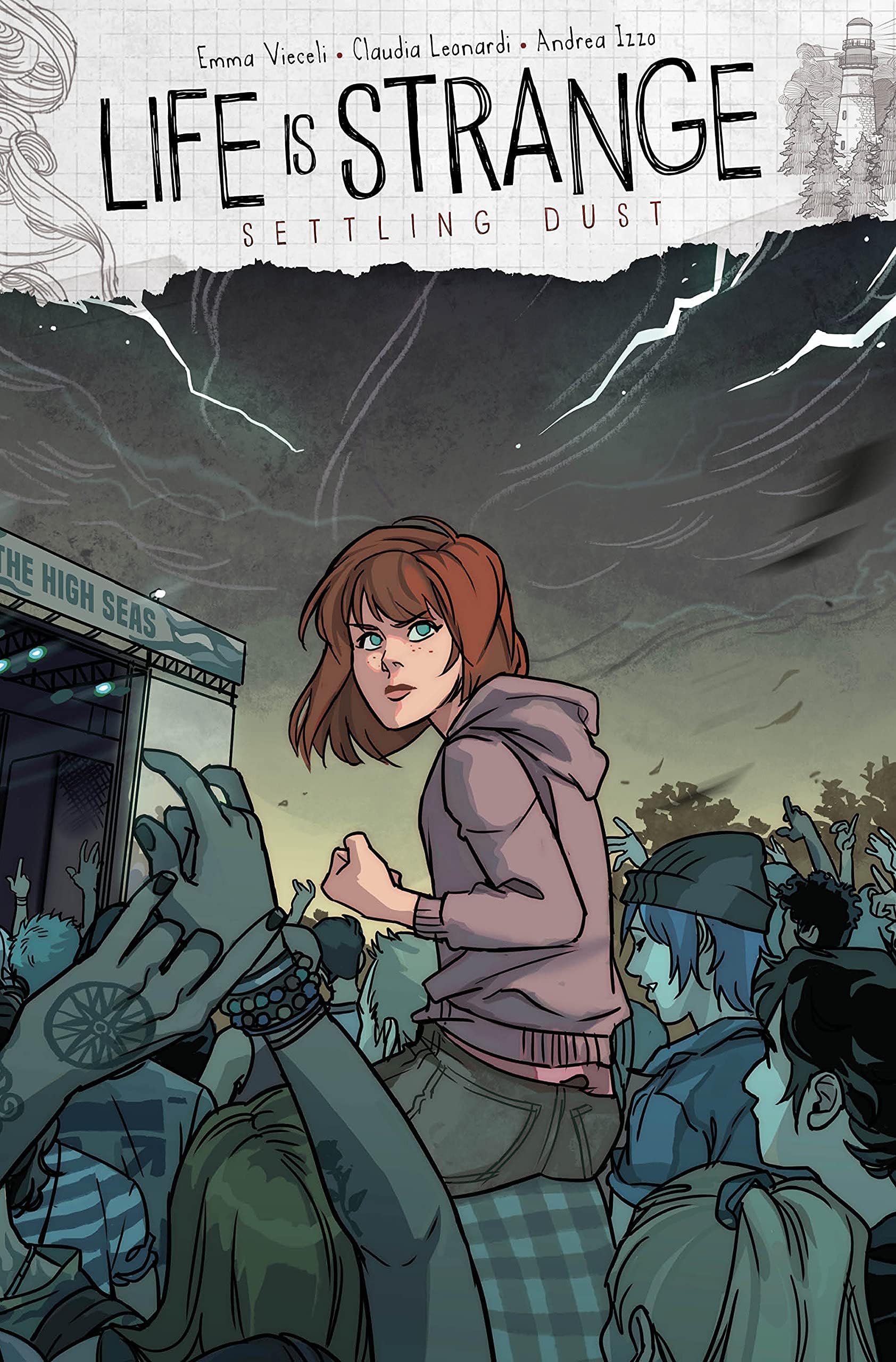 Life Is Strange graphic novel collection full set cover artwork by Emma Vieceli
