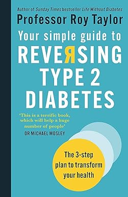 Back cover detail of the Life Without Diabetes 2 book collection set by Roy Taylor, paperback edition