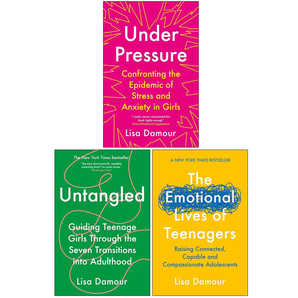 The Emotional Lives of Teenagers by Lisa Damour - Paperback Book Cover