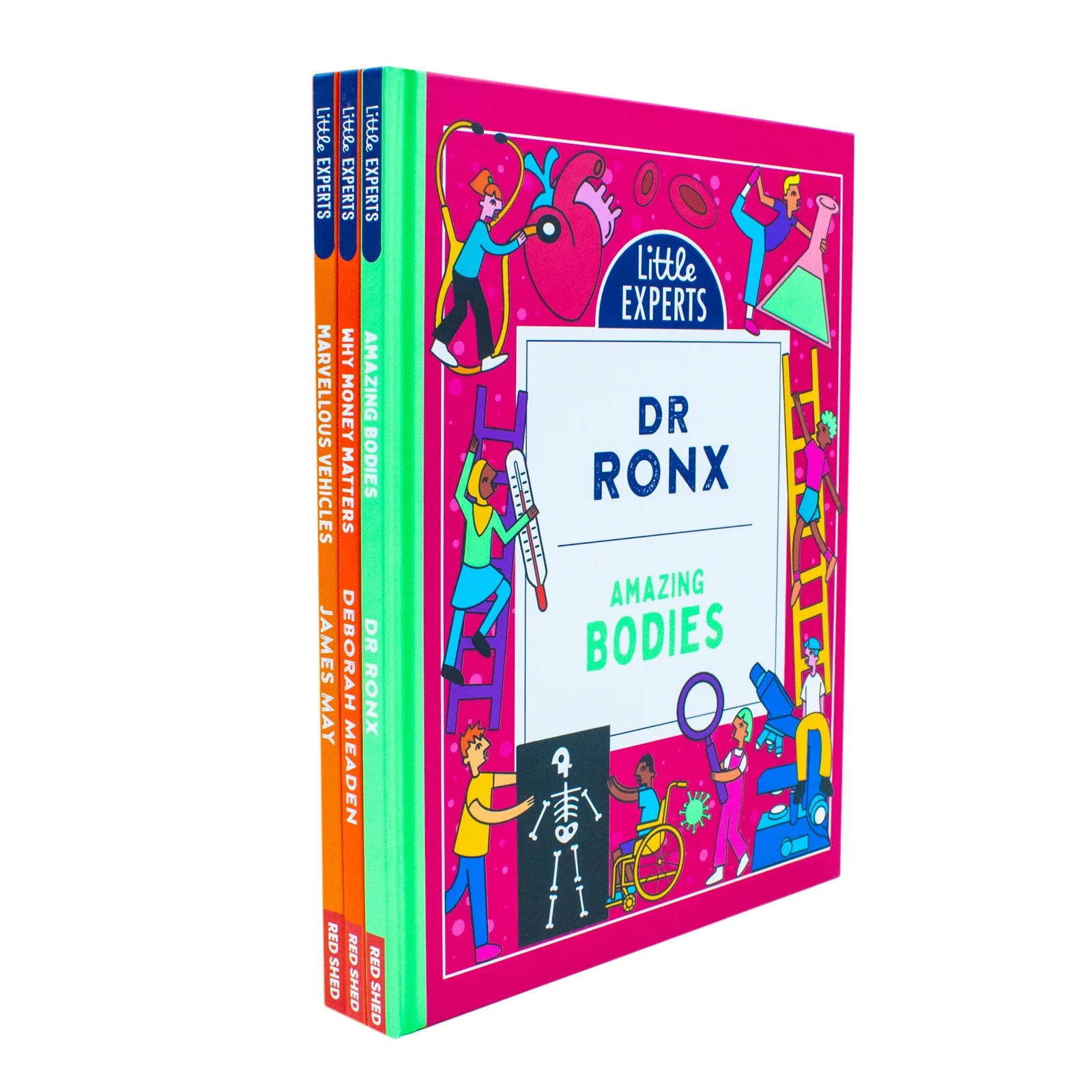 Little Experts 3 Books Collection Set by James May, Dr Ronx & Deborah Meaden - hardback non-fiction for ages 6-9