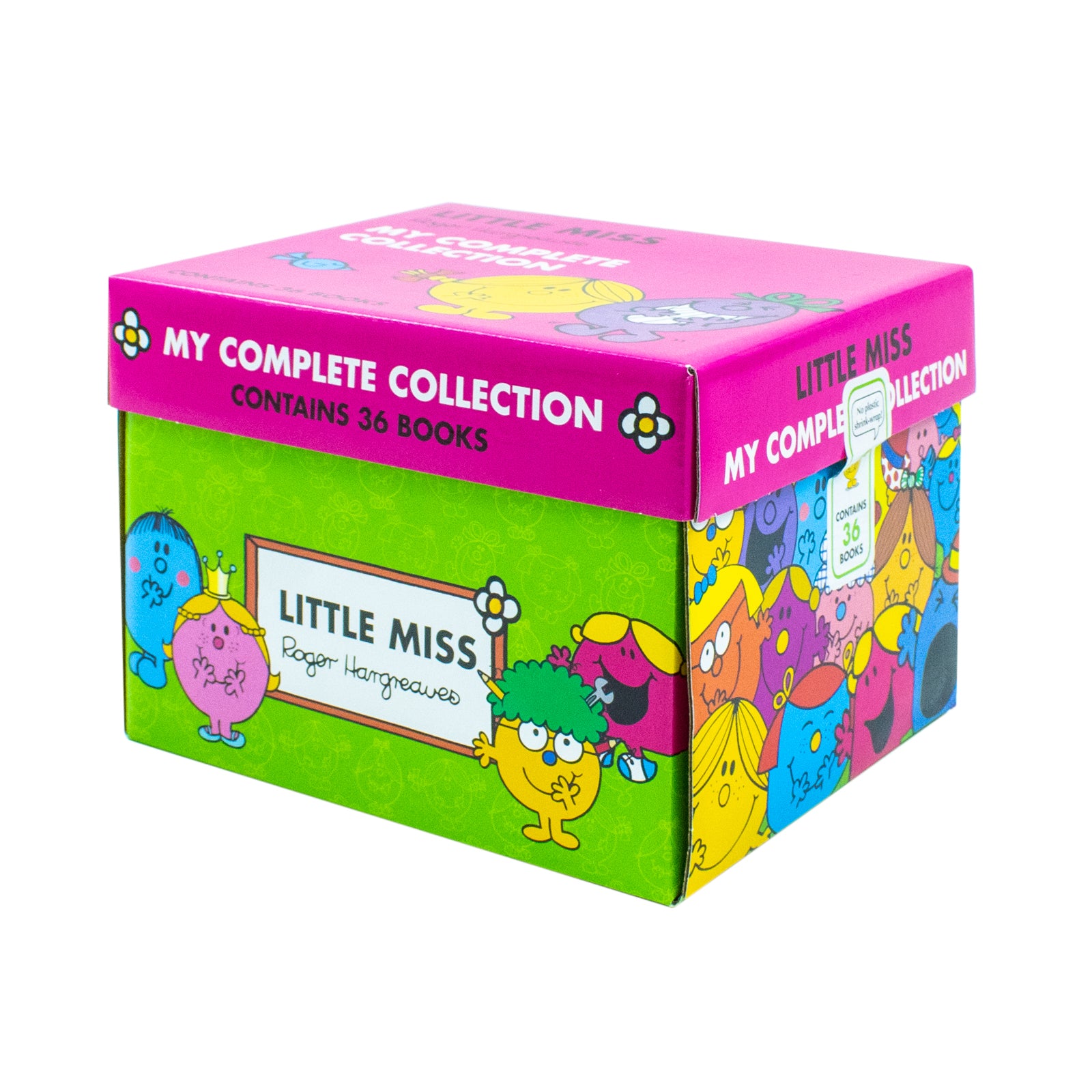 Little Miss My Complete Collection 36 Books Box Set by Roger Hargreaves - Paperback - Ages 3-7