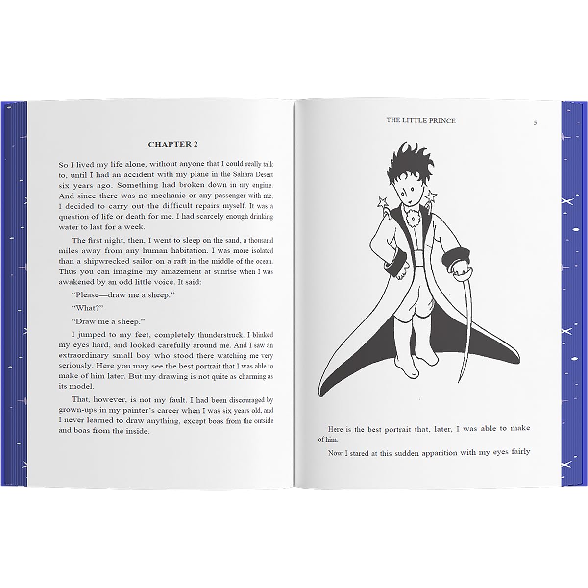 The Little Prince Wilco Classics premium hardback edition open book pages