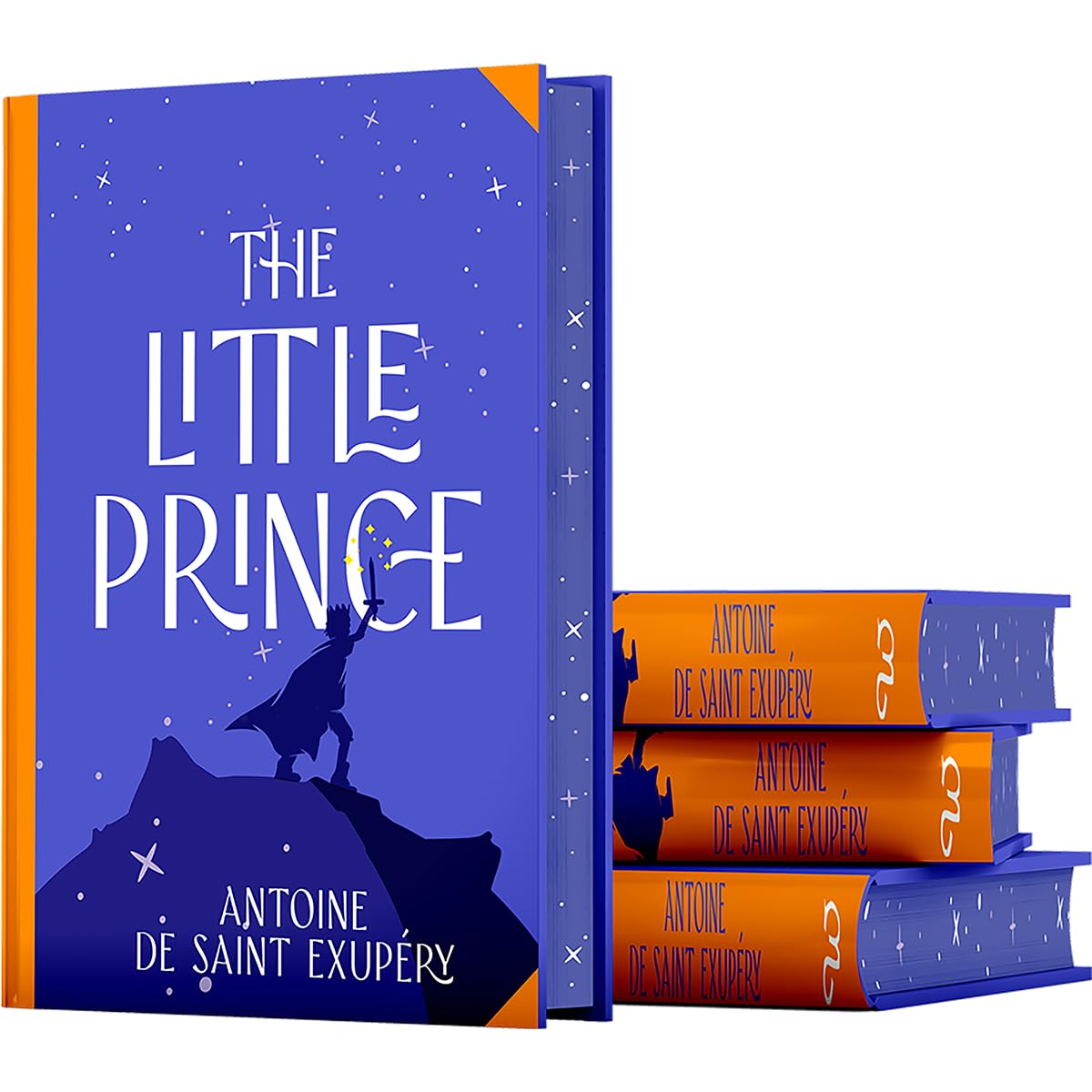 The Little Prince Wilco Classics sprayed edge premium hardback book displayed on shelf