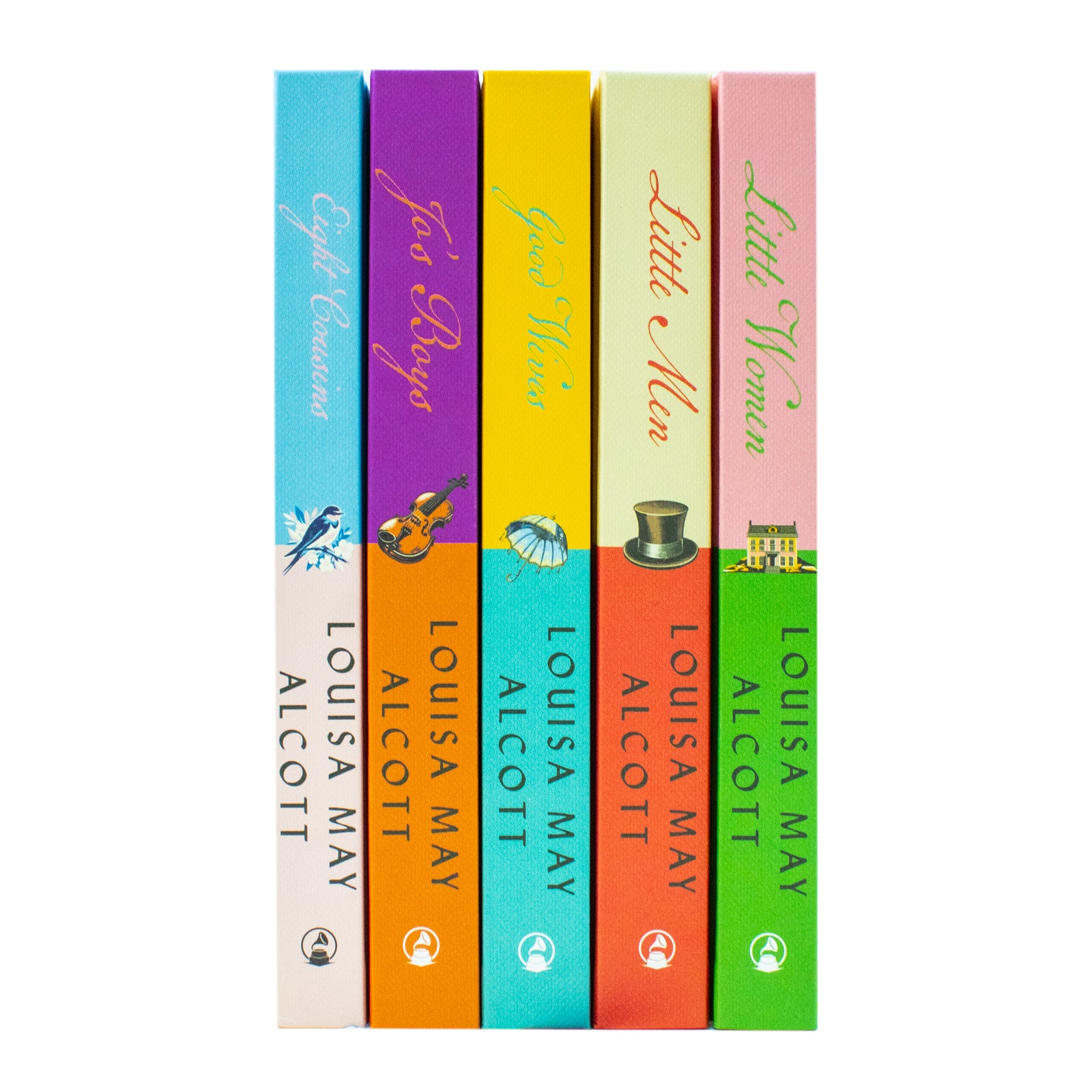 Little Women 5 Books Collection Set by Louisa May Alcott - Hardback - Little Women, Good Wives, Little Men, Jo's Boys, Eight Cousins