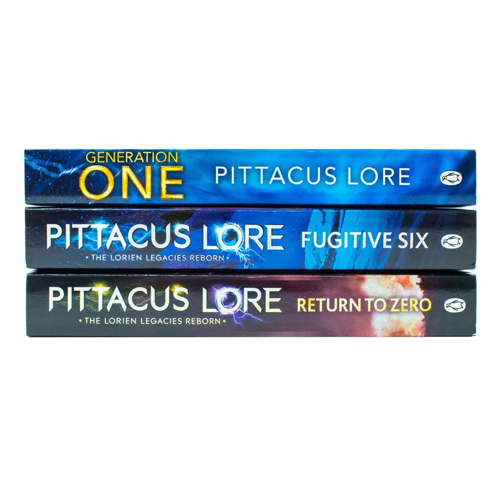 Lorien Legacies Reborn 3 Book Paperback Collection by Pittacus Lore - Young Adult Sci-Fi Series Set