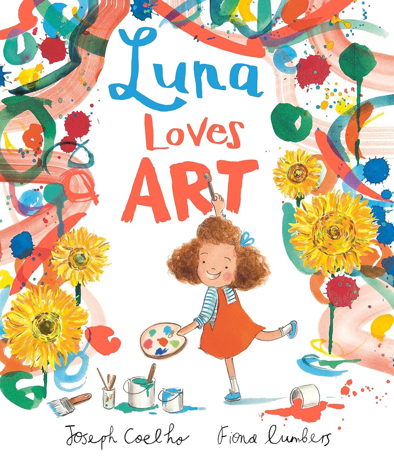Luna Loves Library Day, Luna Loves Art and Luna Loves Dance paperback books collection set