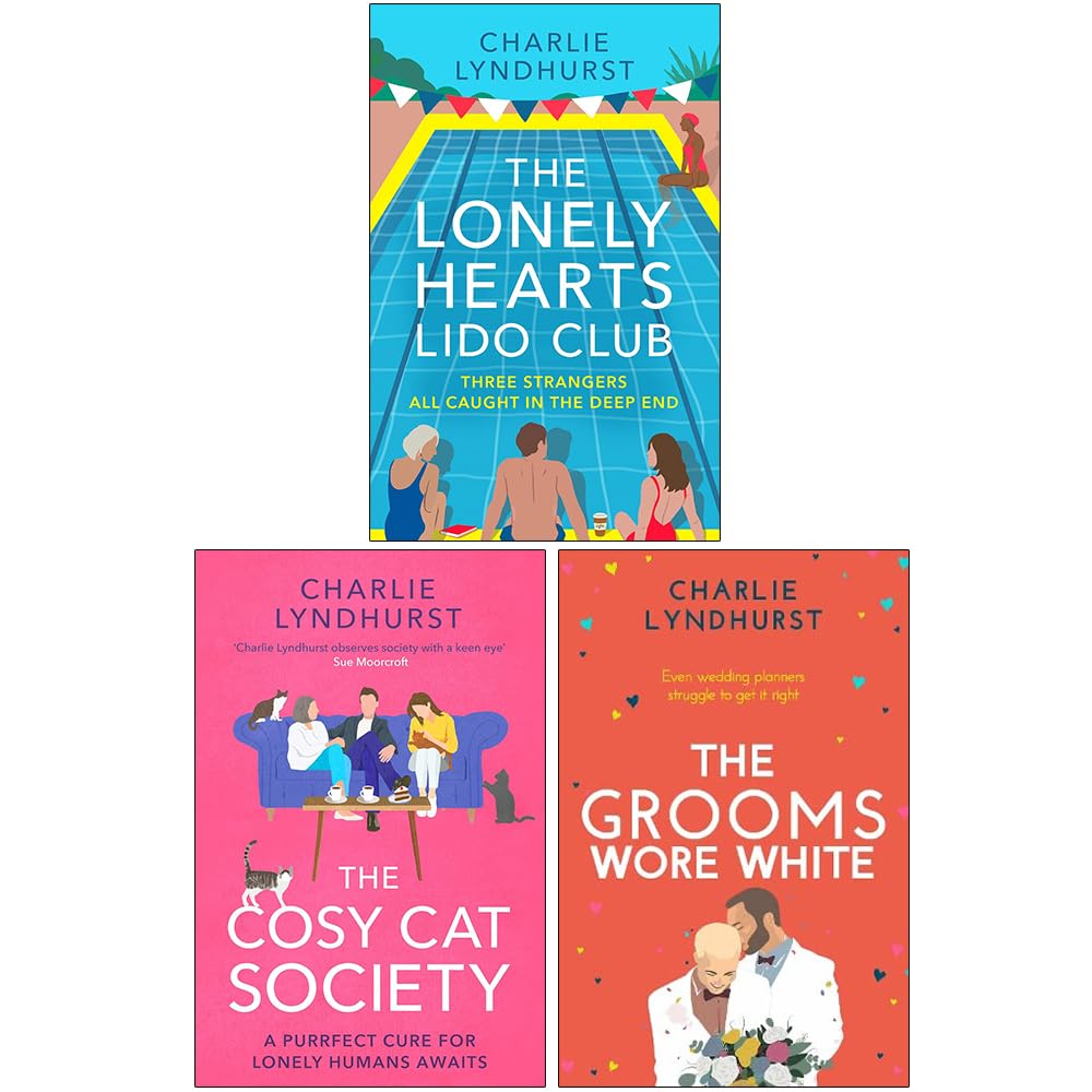 Lyndhurst 3 Books Collection Set by Charlie Lyndhurst - paperback fiction set back cover