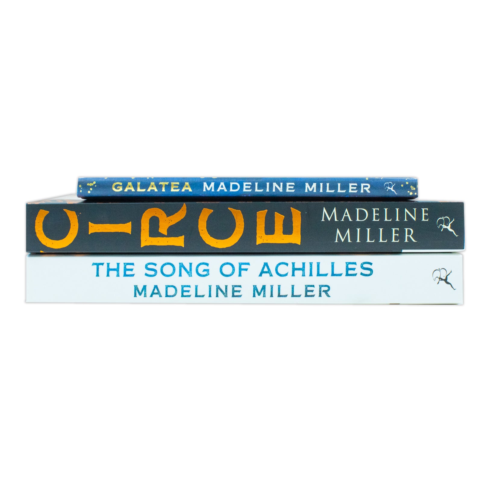 Close up of Galatea hardback edition from the Madeline Miller 3 Books Collection Set