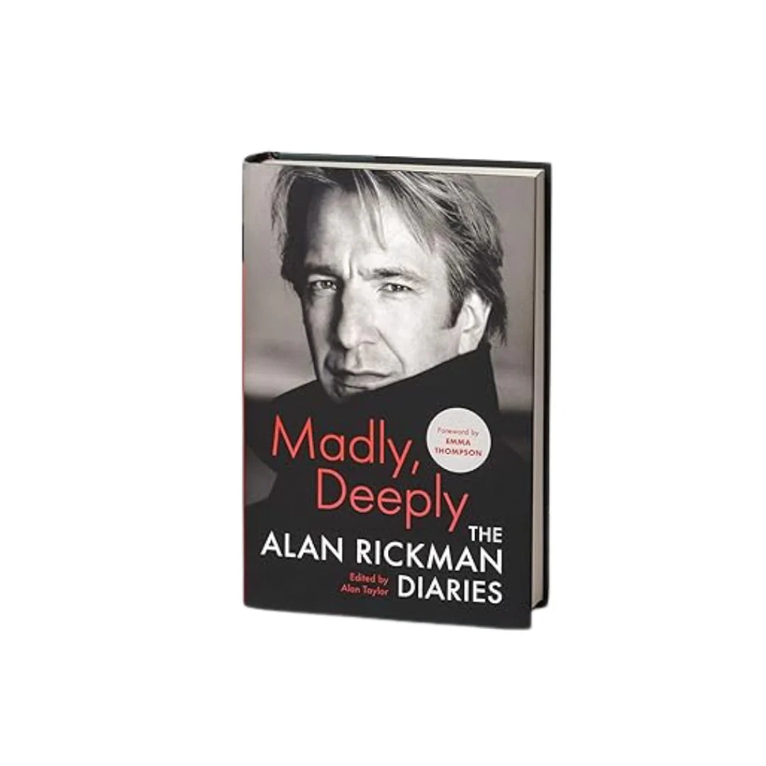 Madly, Deeply: The Alan Rickman Diaries hardback - inside page spread
