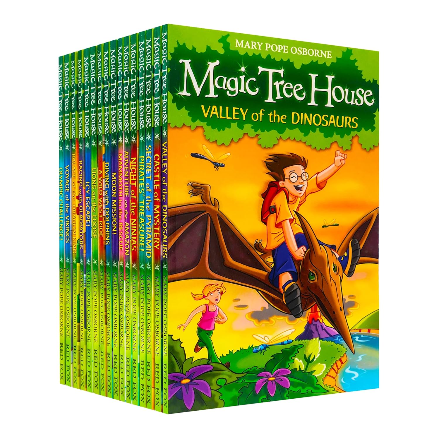 Magic Tree House Series Books 1-16 Collection Set by Mary Pope Osborne - Paperback - Ages 5-7