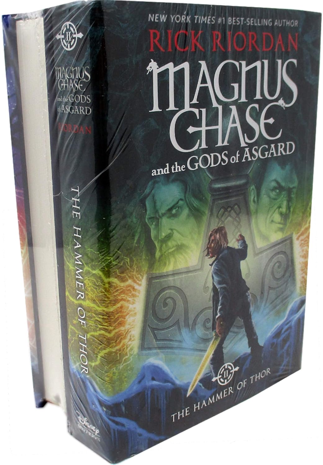 Magnus Chase and the Gods of Asgard 2 Books Hardback Collection Set by Rick Riordan - back cover detail