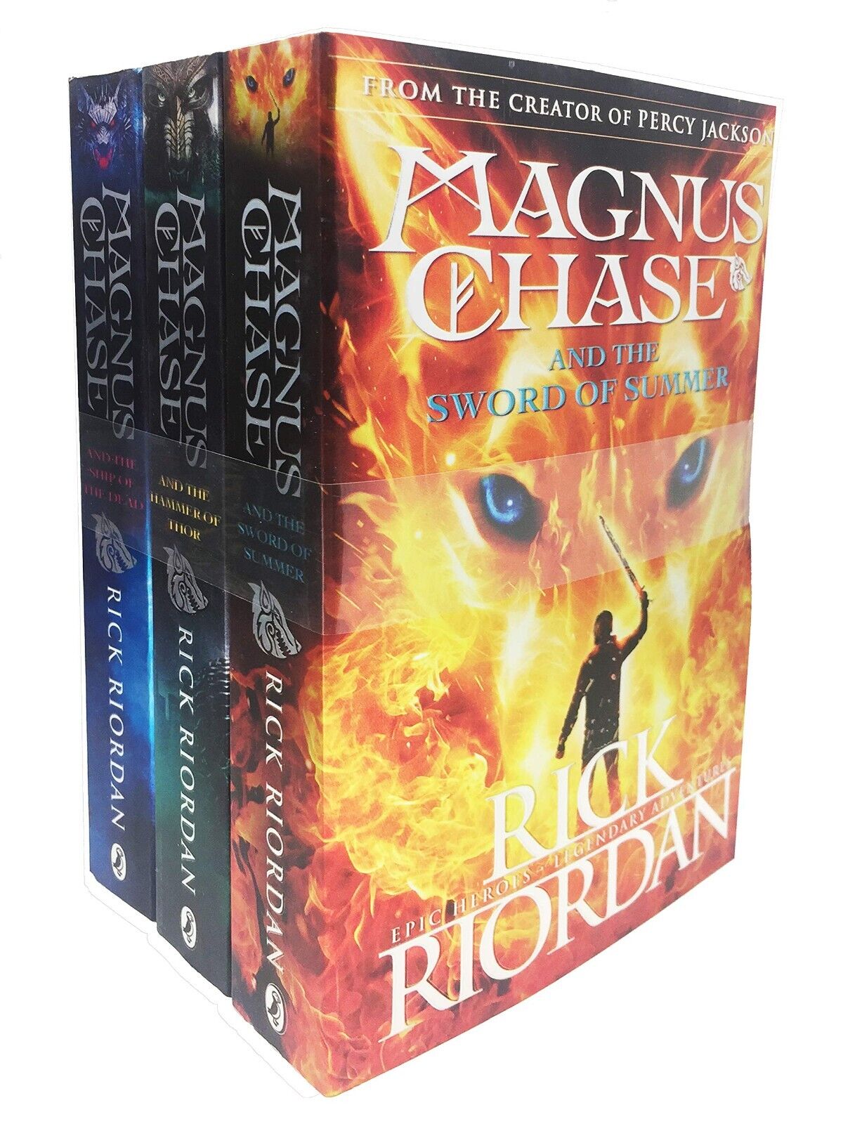 Magnus Chase Trilogy Paperback Box Set - Sword of Summer, Hammer of Thor, Ship of the Dead by Rick Riordan