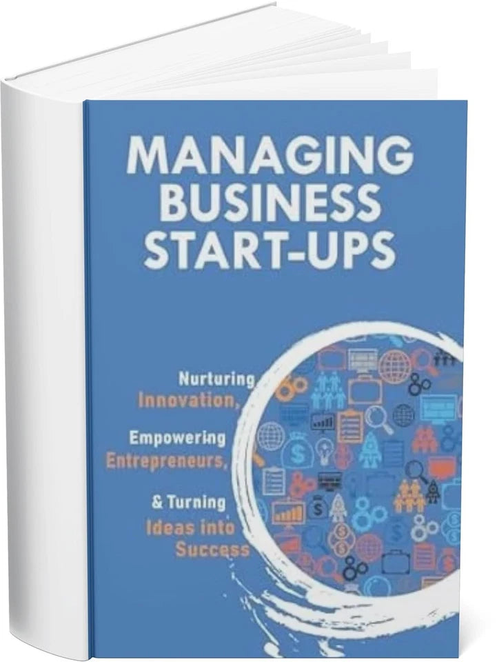 Managing Business Start-Ups by V.K. Stevin paperback cover, part of 3 books collection set