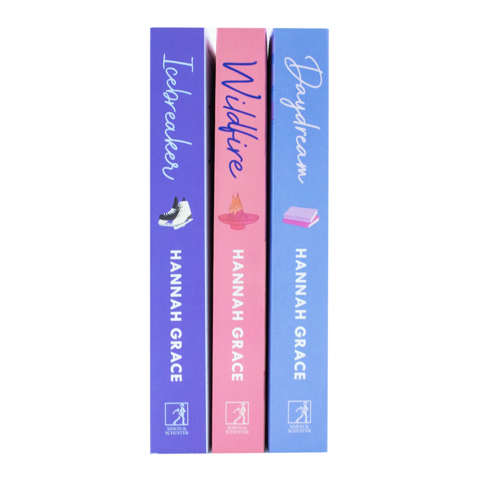 The Maple Hills Series 3 Books Collection Set by Hannah Grace - Icebreaker, Wildfire and Daydream - New Adult Romance Paperback