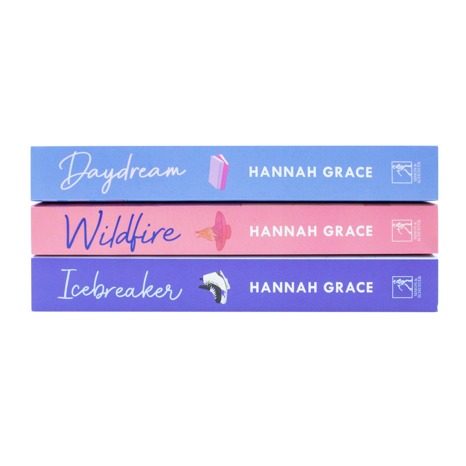 The Maple Hills Series 3 Books Collection Set by Hannah Grace - Icebreaker, Wildfire and Daydream - New Adult Romance Paperback