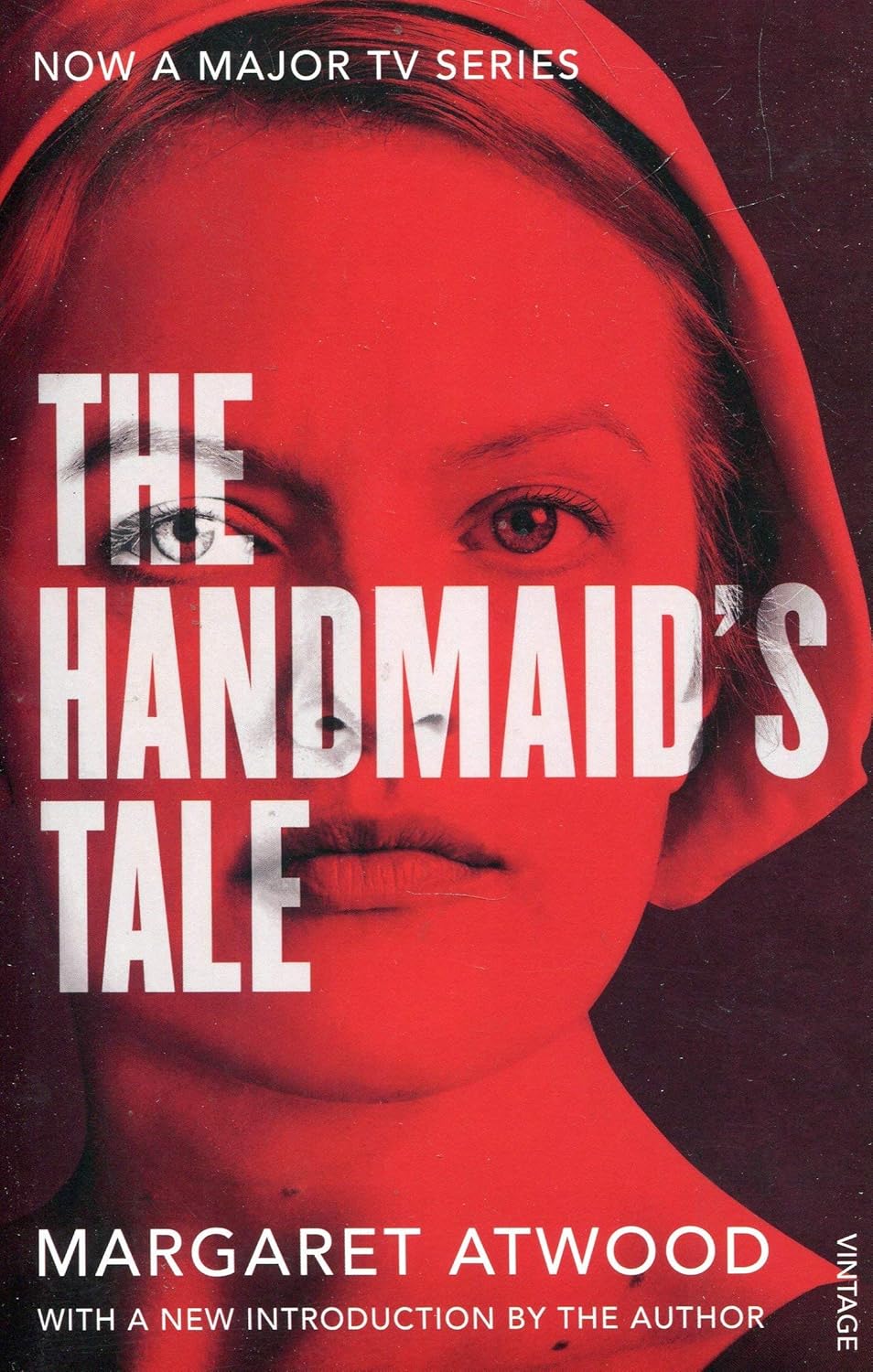 Margaret Atwood 3 Book Paperback Collection - The Handmaid's Tale, The Testaments, The Penelopiad - stacked books