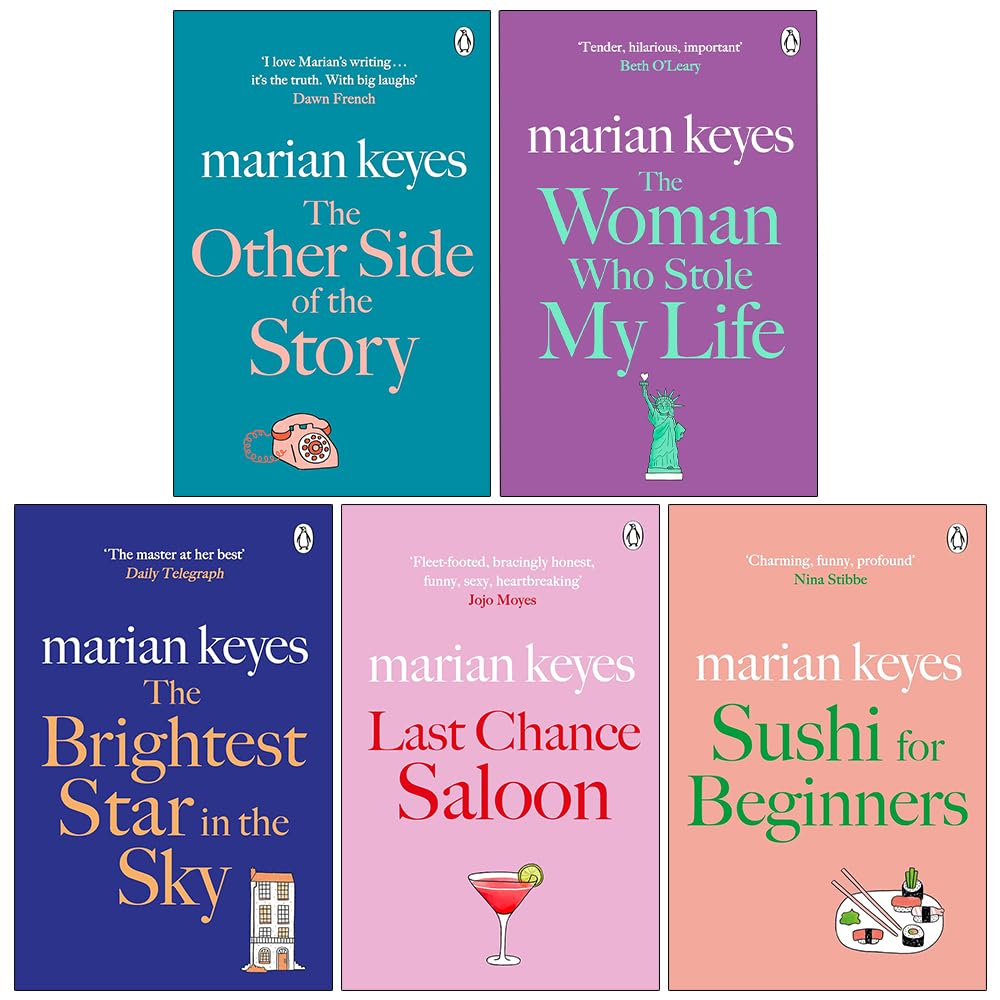 Marian Keyes 5 Books Collection Set paperback fiction bundle cover