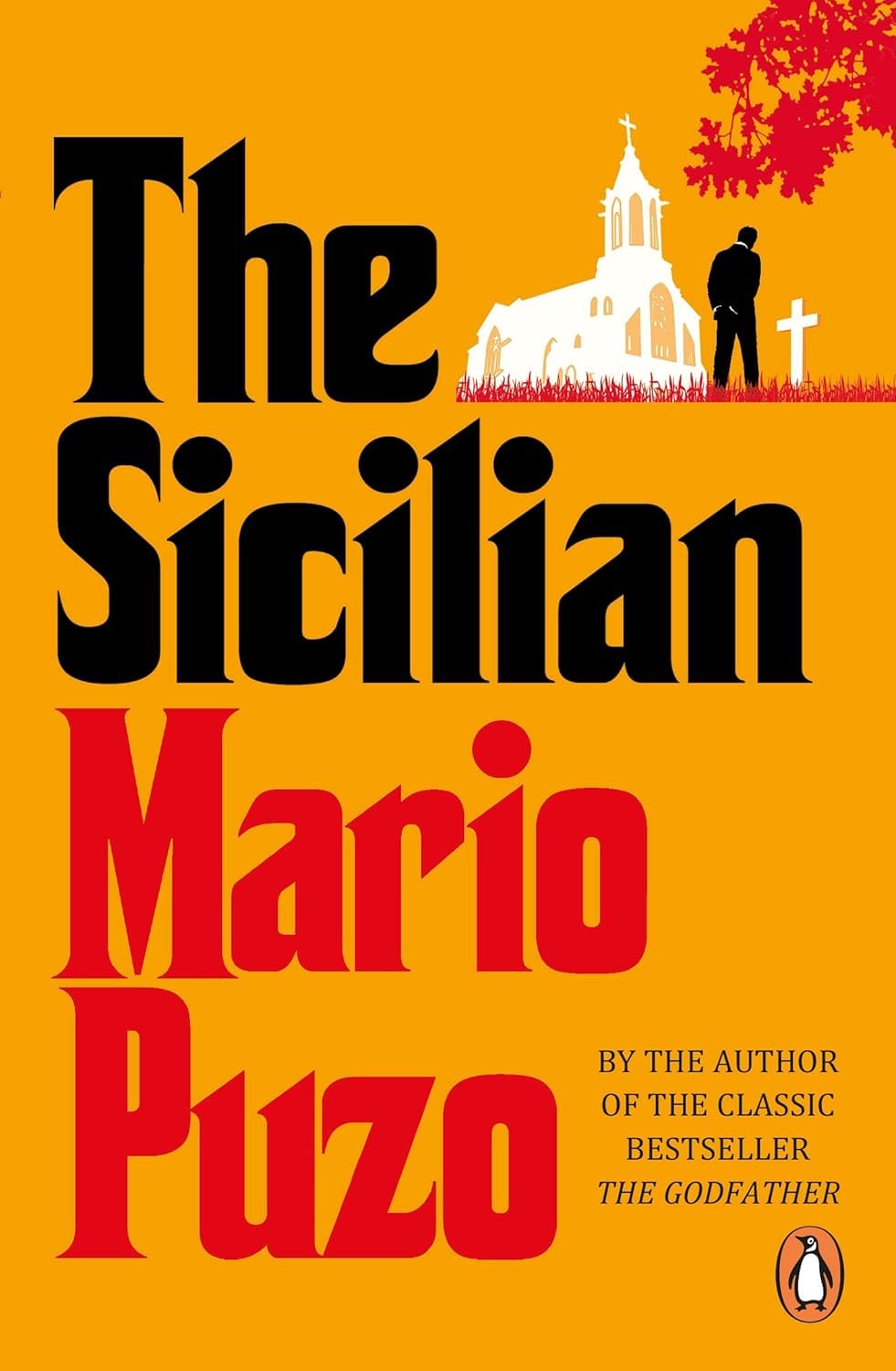 Mario Puzo The Godfather 4 Books Collection Set back cover detail - paperback fiction