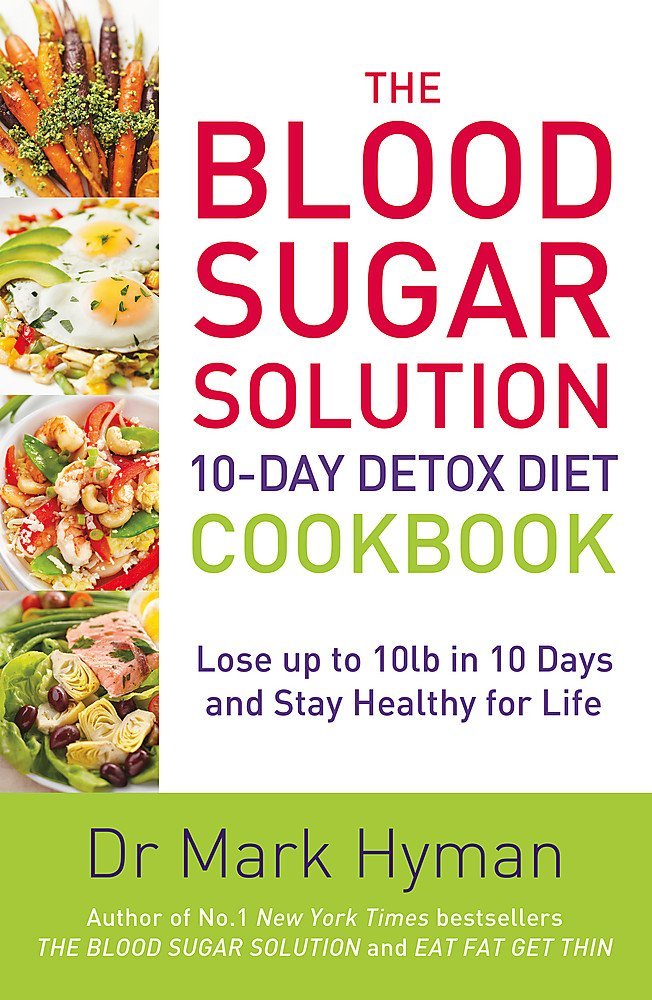 The Blood Sugar Solution by Mark Hyman - Paperback book cover