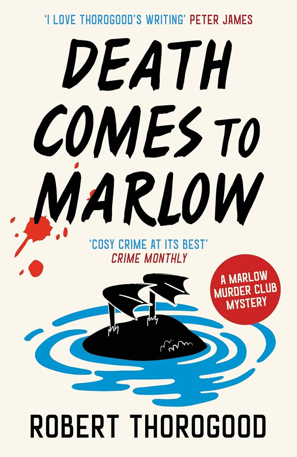 Marlow Murder Club 3 Books Collection Set by Robert Thorogood - Paperback Fiction - stacked books view