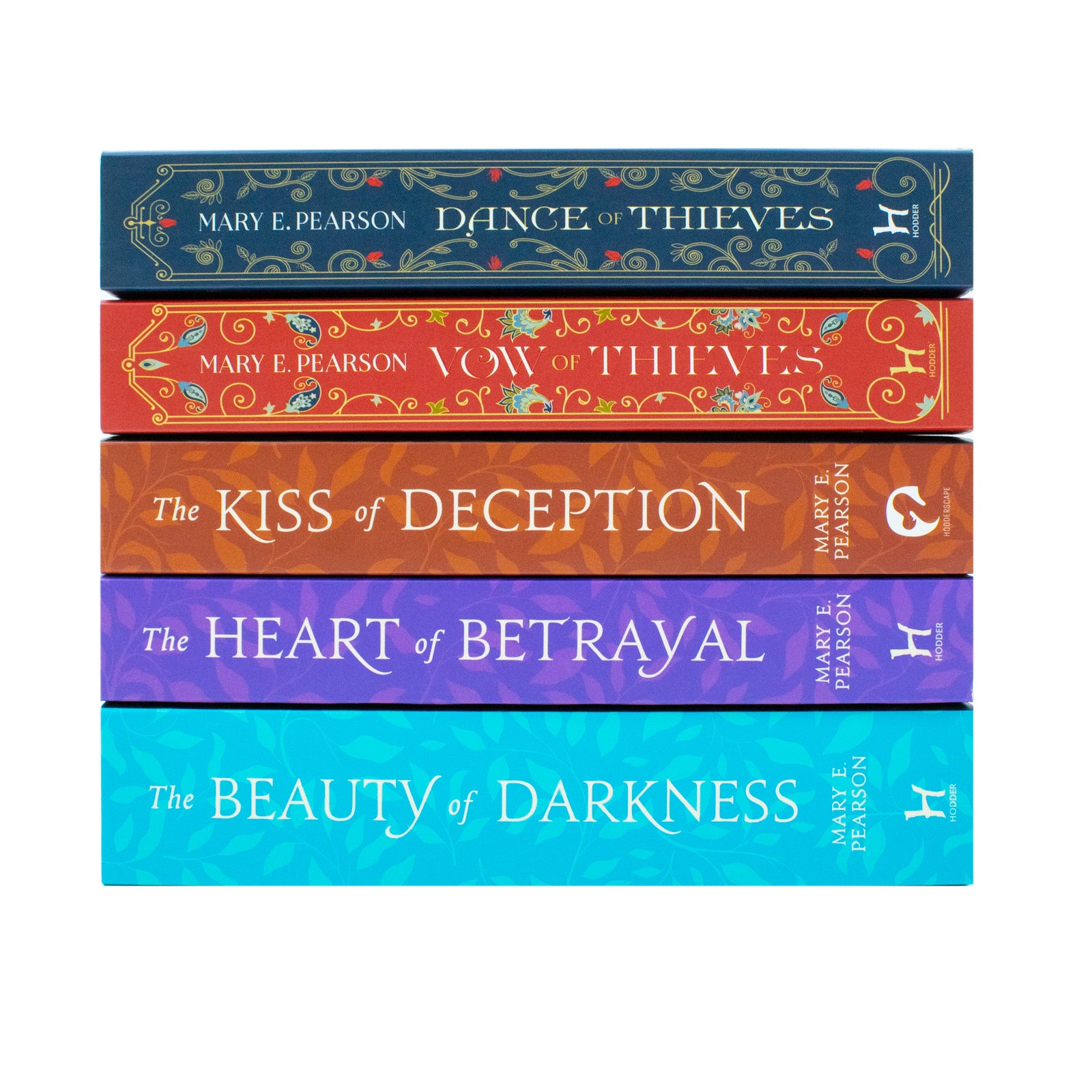 Mary E. Pearson 5 Books Collection Set front covers - Dance of Thieves and Remnant Chronicles paperback books