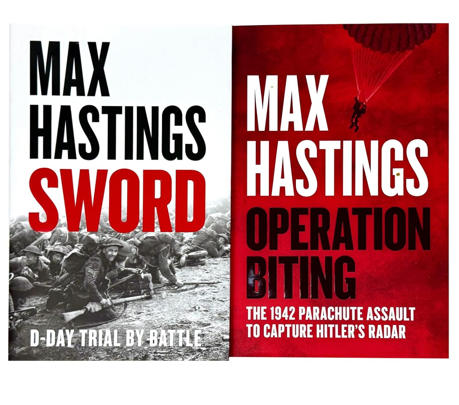 Max Hastings 2 Books Collection Set - Sword and Operation Biting paperback set
