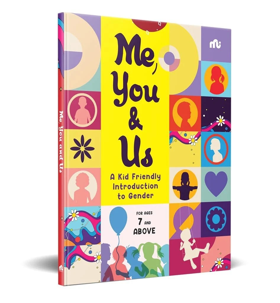 Me, You and Us gender book by Moonstone - inside illustrated page for children