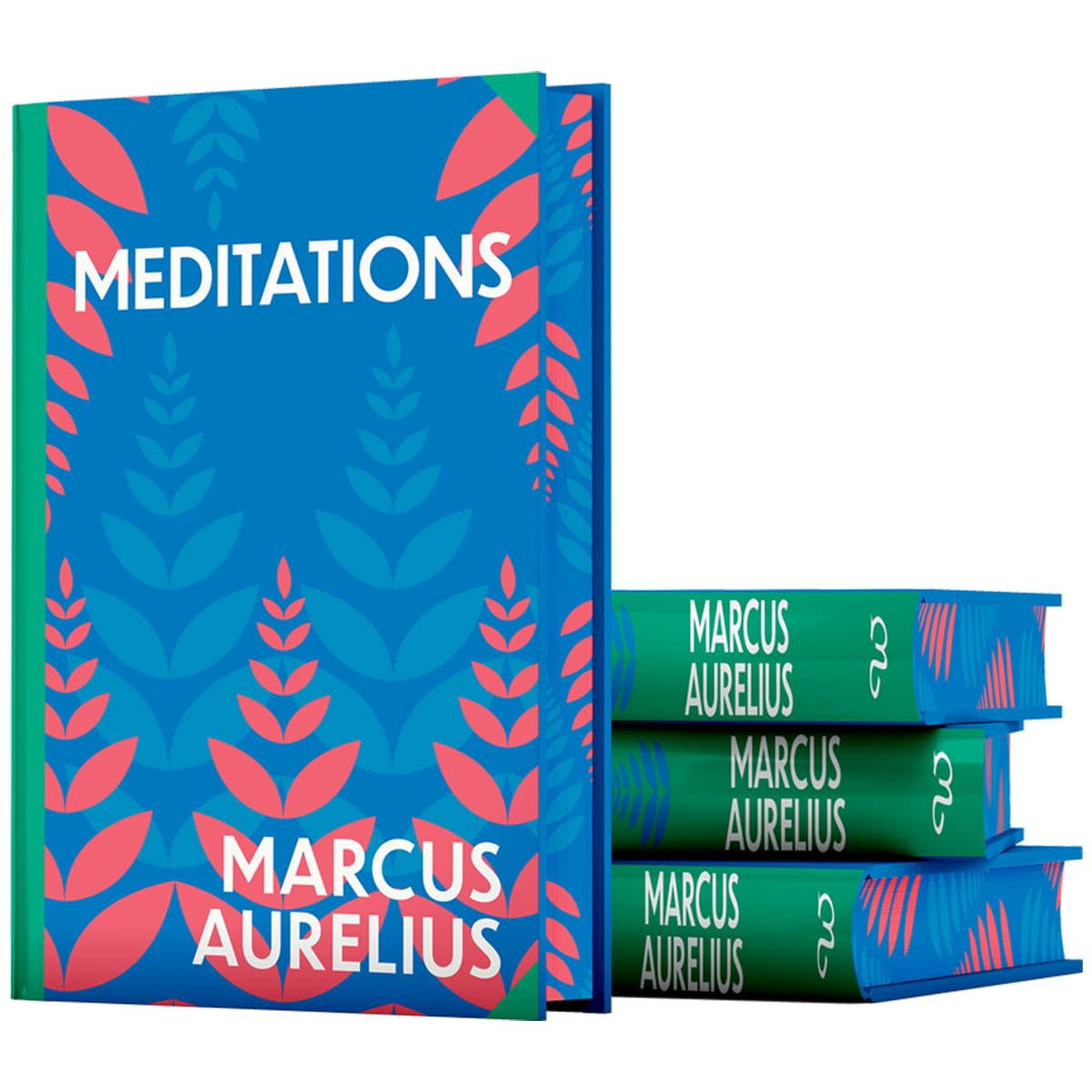 Meditations by Marcus Aurelius - Wilco Classics sprayed edge premium hardback edition lifestyle photo