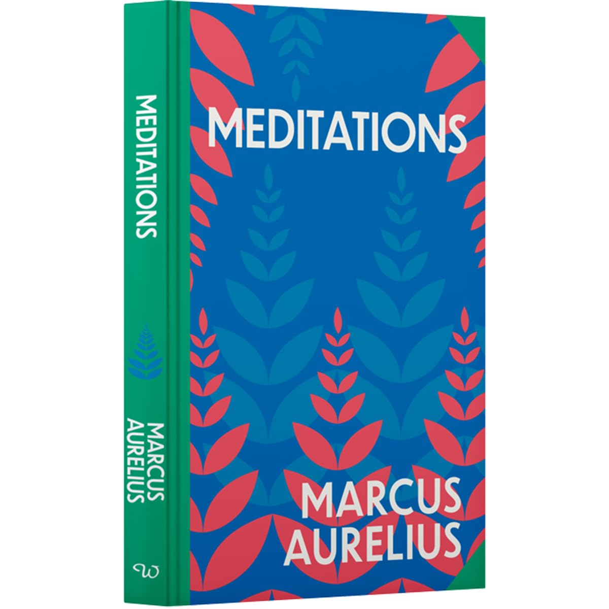 Meditations by Marcus Aurelius - Wilco Classics sprayed edge hardback showing coloured page edges