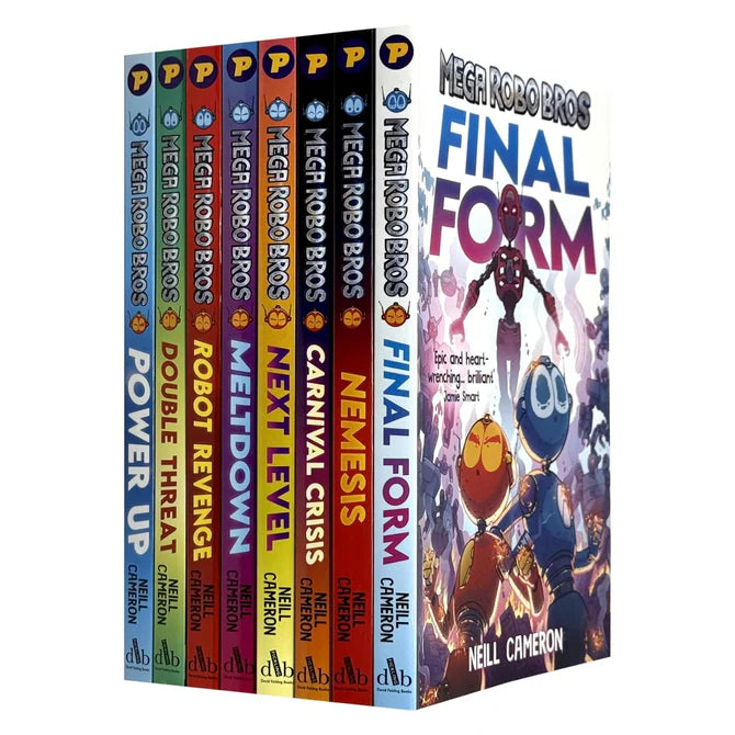Mega Robo Bros by Neill Cameron 8 Books Collection Set - Ages 5-7 - Paperback graphic novels