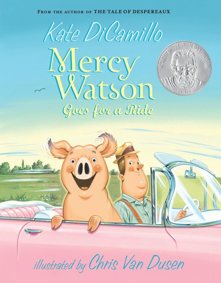Mercy Watson Thinks Like a Pig paperback cover illustration