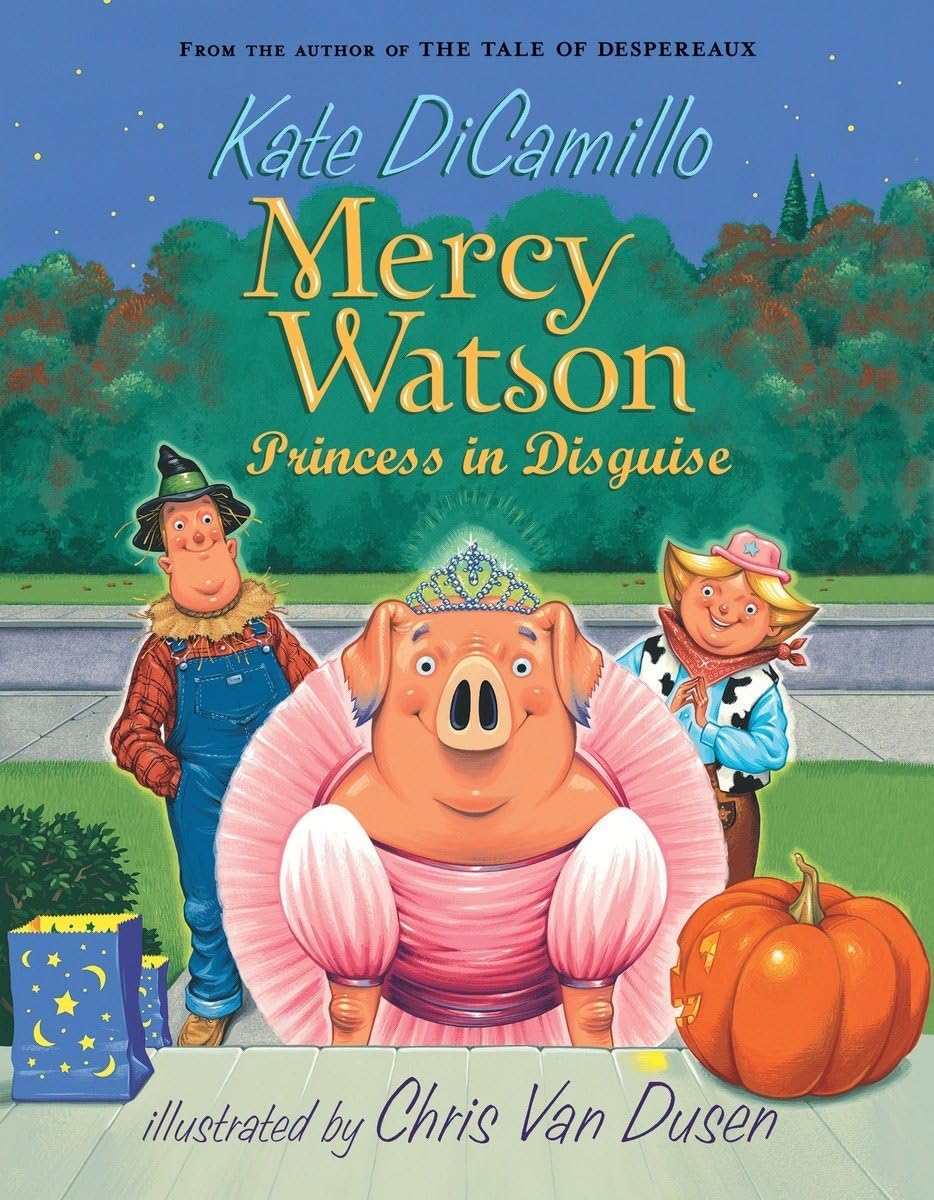 Full Mercy Watson 6 Books Collection Set laid out showing all paperback covers by Kate DiCamillo