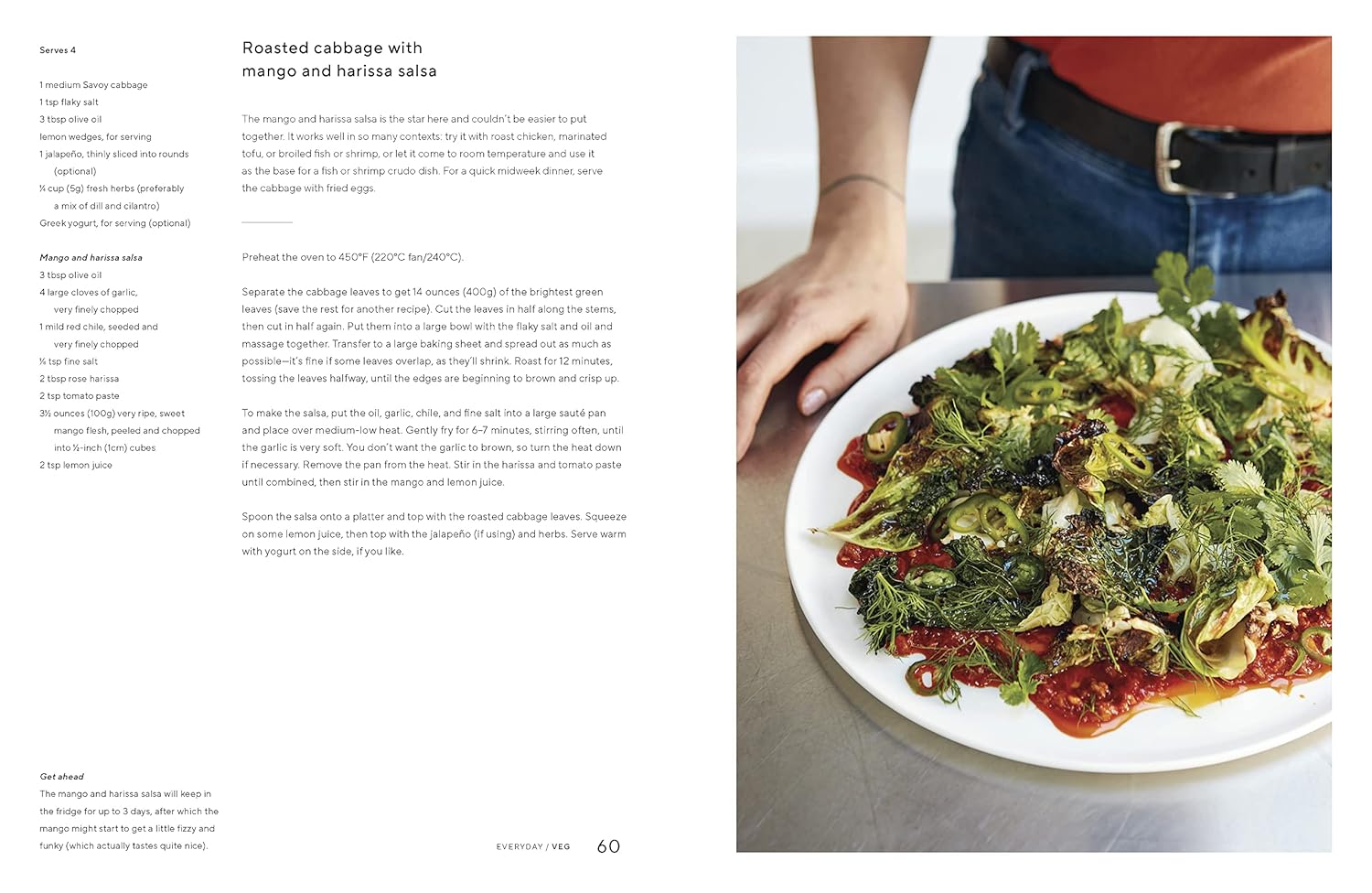 Mezcla: Recipes to Excite by Ixta Belfrage - inside pages showing fusion recipe photography