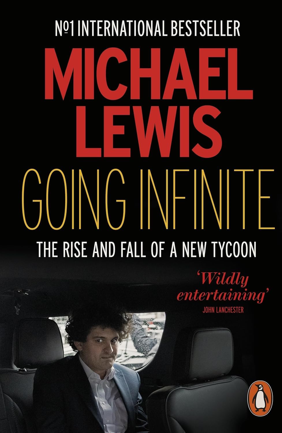 Michael Lewis 4 Book Paperback Set - Going Infinite, Flash Boys, The Undoing Project, The Fifth Risk