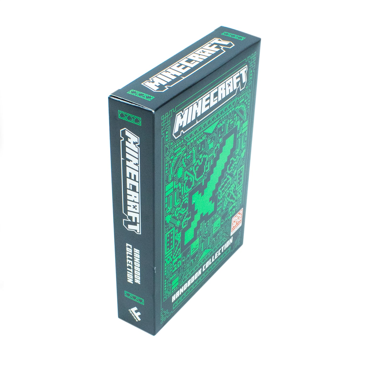 Minecraft Handbook Collection 4 Books Set by Mojang AB paperback front cover