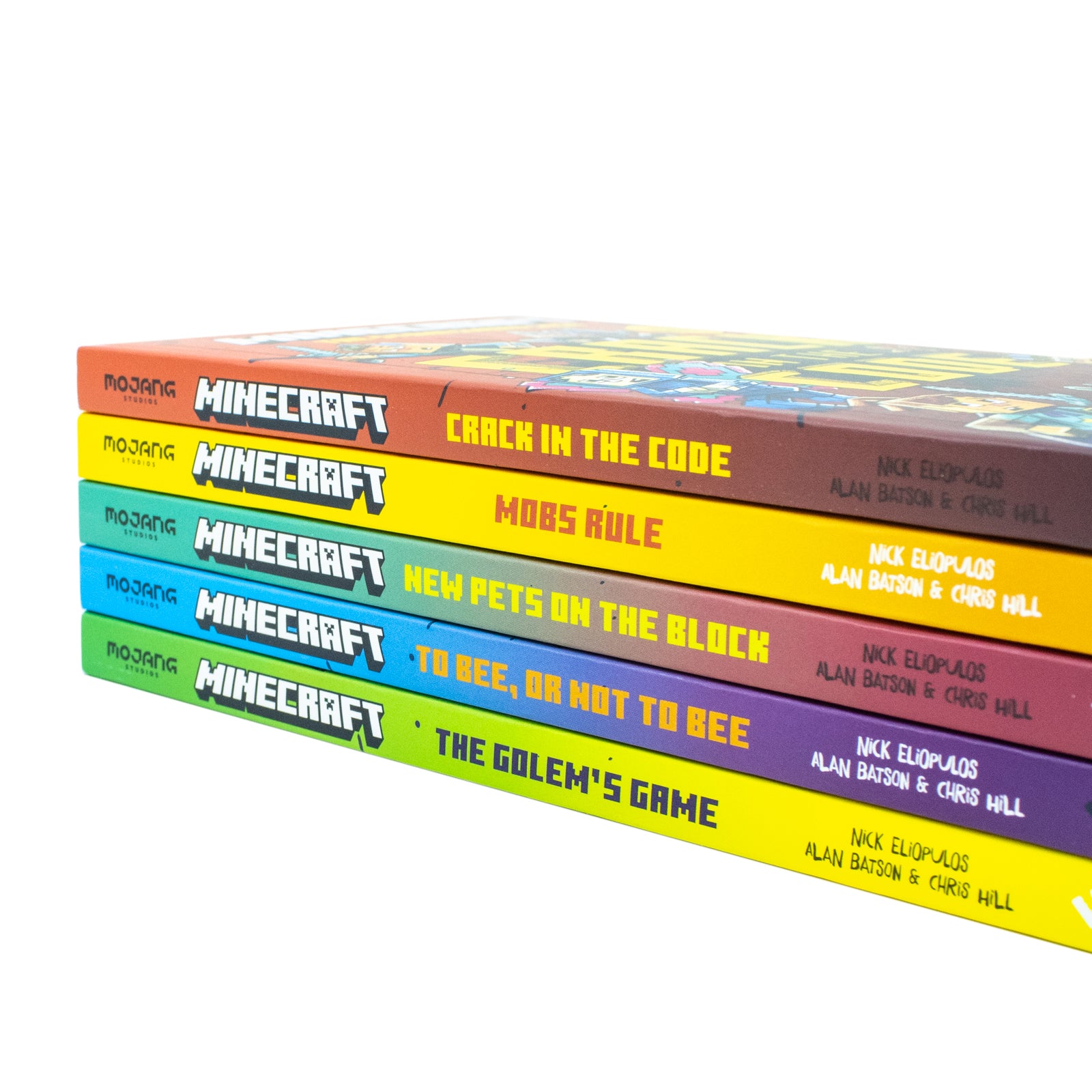 Minecraft Stonesword Saga 5 Books Collection Set by Nick Eliopulos - Farshore paperback books