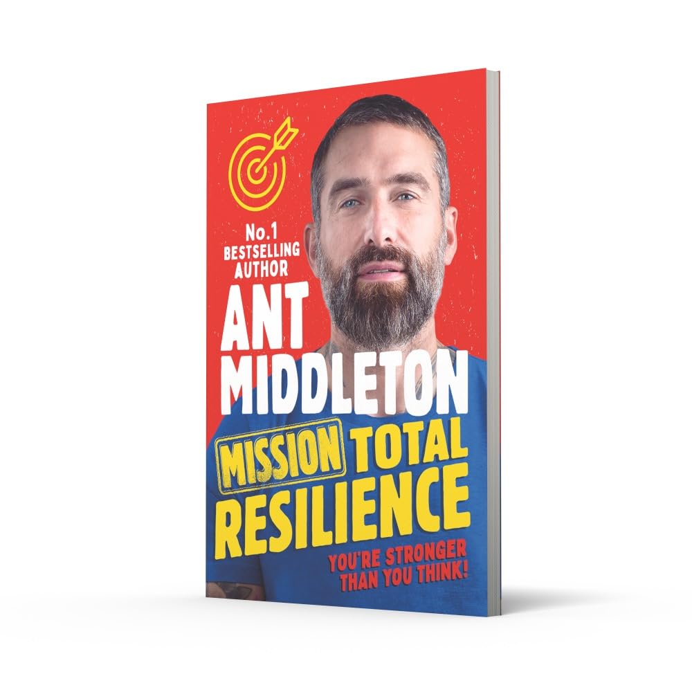 Mission: Total Resilience by Ant Middleton - paperback back cover showing blurb, ages 9-12