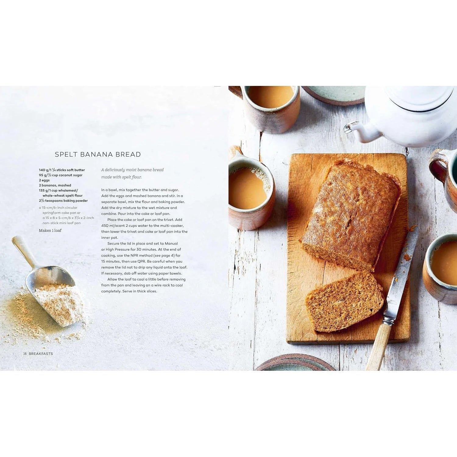 Modern Instant Pot Cookbook by Jenny Tschiesche - Non Fiction Cookery - Hardback - back cover