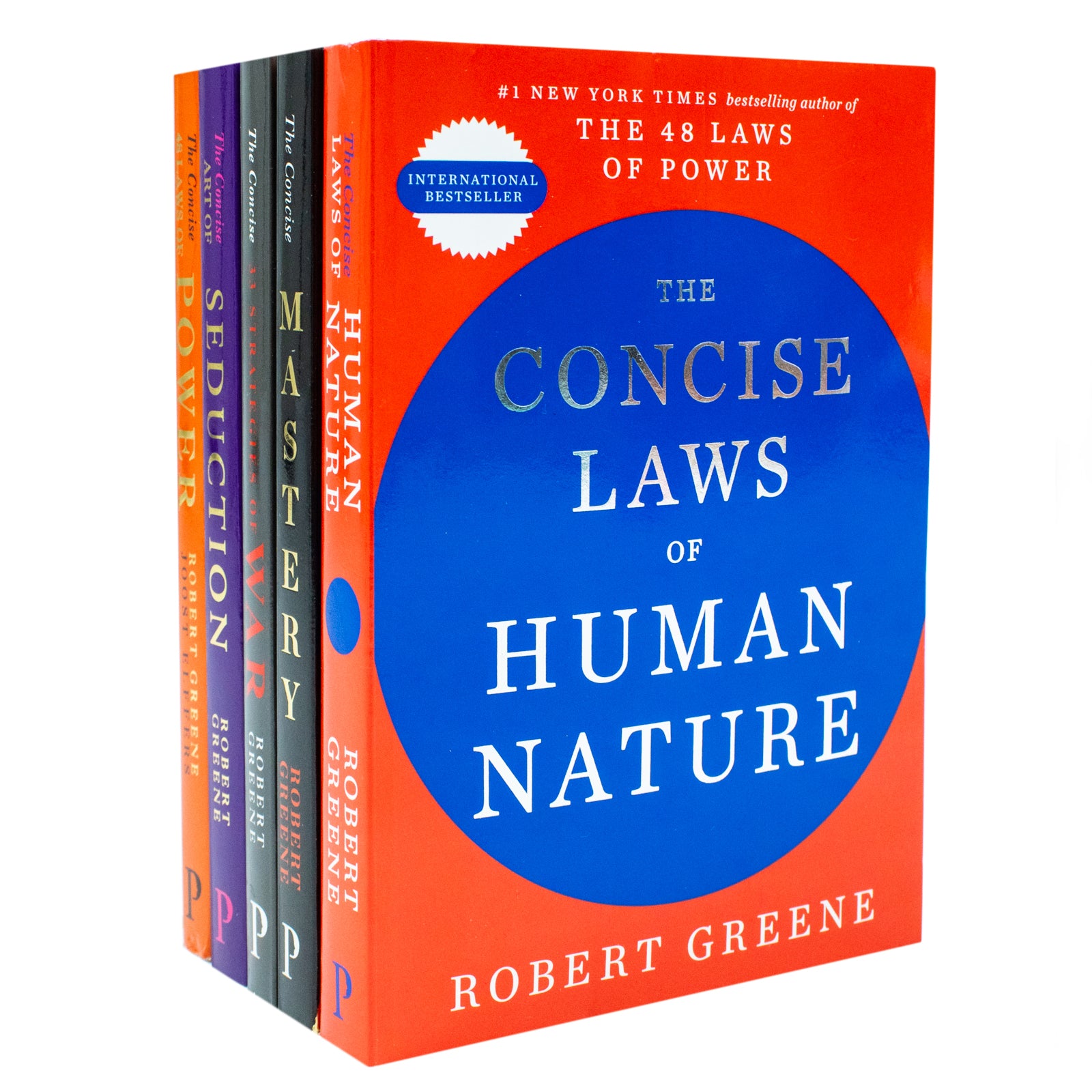 The Modern Machiavellian Series 5 Books Collection Set by Robert Greene - Concise Editions Paperback