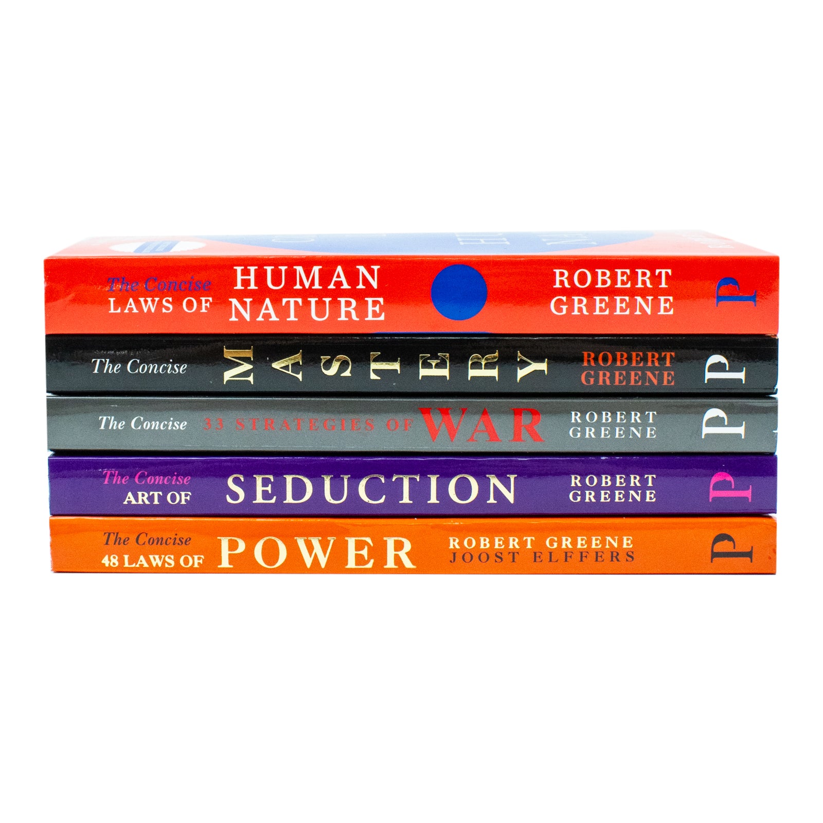 The Concise Art of Seduction and Concise Mastery by Robert Greene - Paperback set