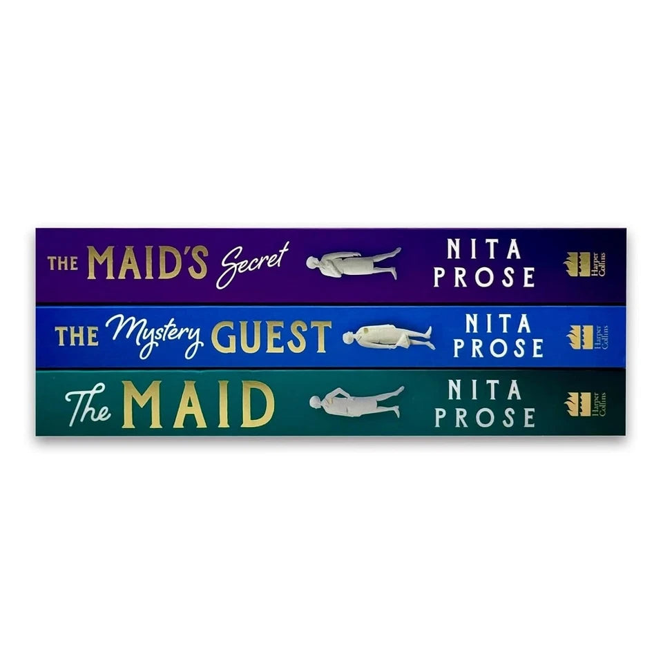 The Maid by Nita Prose paperback cover from Molly the Maid mystery series set