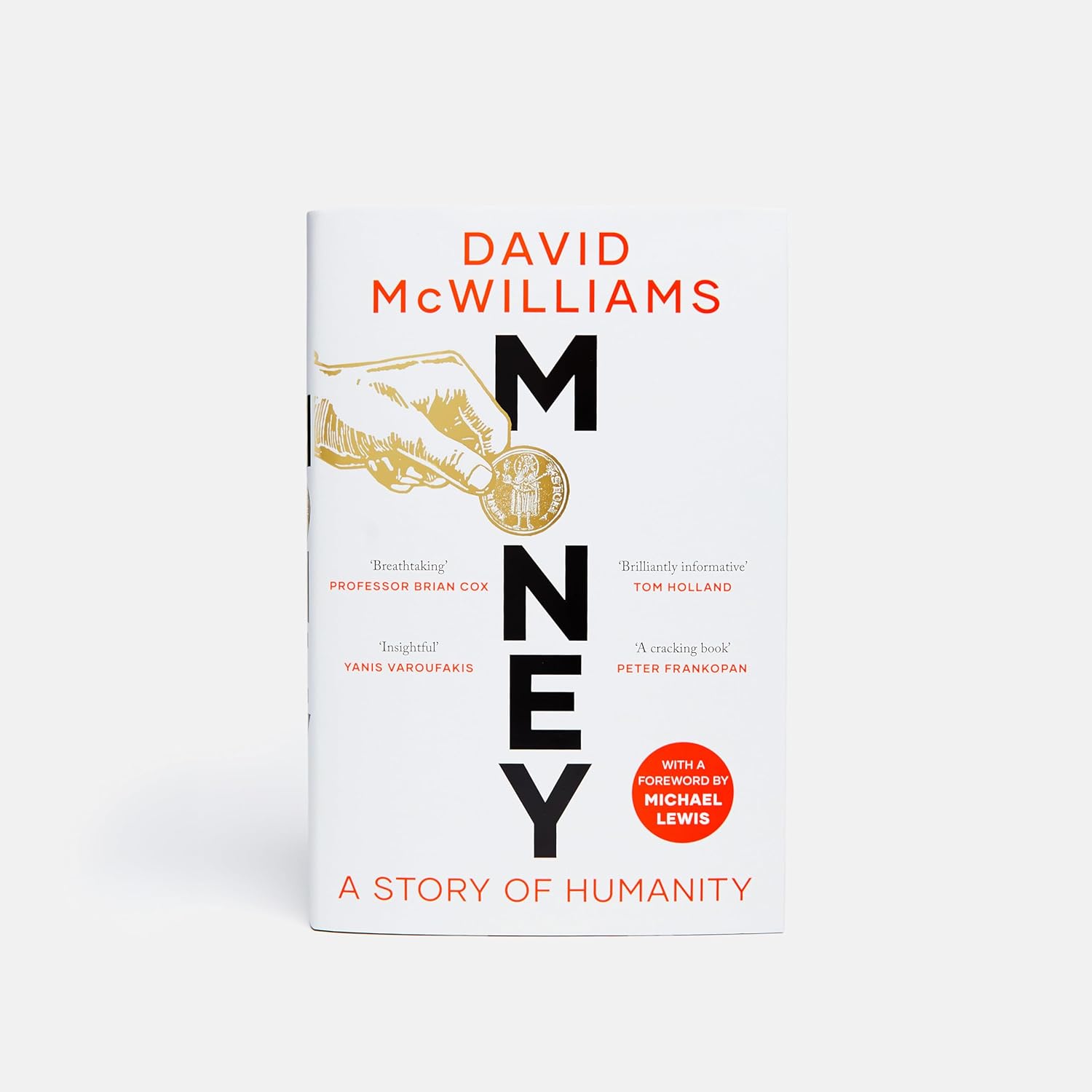 Money: A Story of Humanity by David McWilliams - Non Fiction Hardback spine view