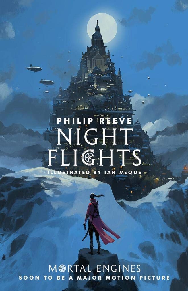 Fever Crumb and A Web of Air paperback covers from Mortal Engines 8 book set