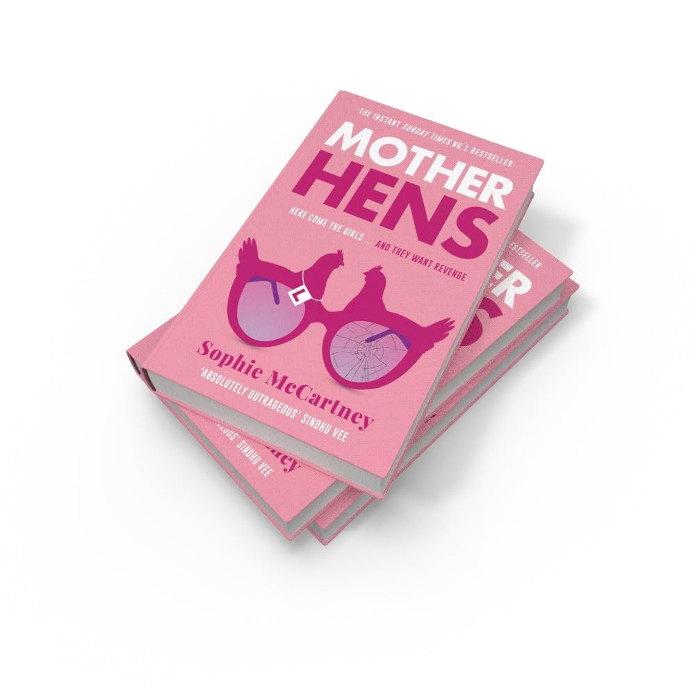 Mother Hens by Sophie McCartney - hardback edition back cover with book details