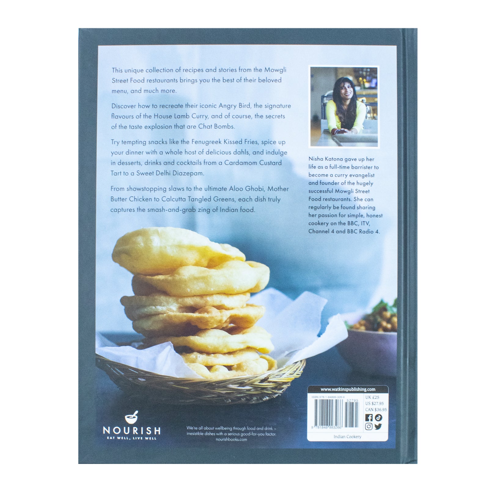 Mowgli Street Food by Nisha Katona - inside pages of Indian street food recipes