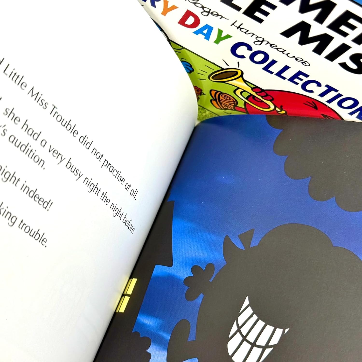 Sample inside page from a Mr Men Everyday Collection paperback storybook