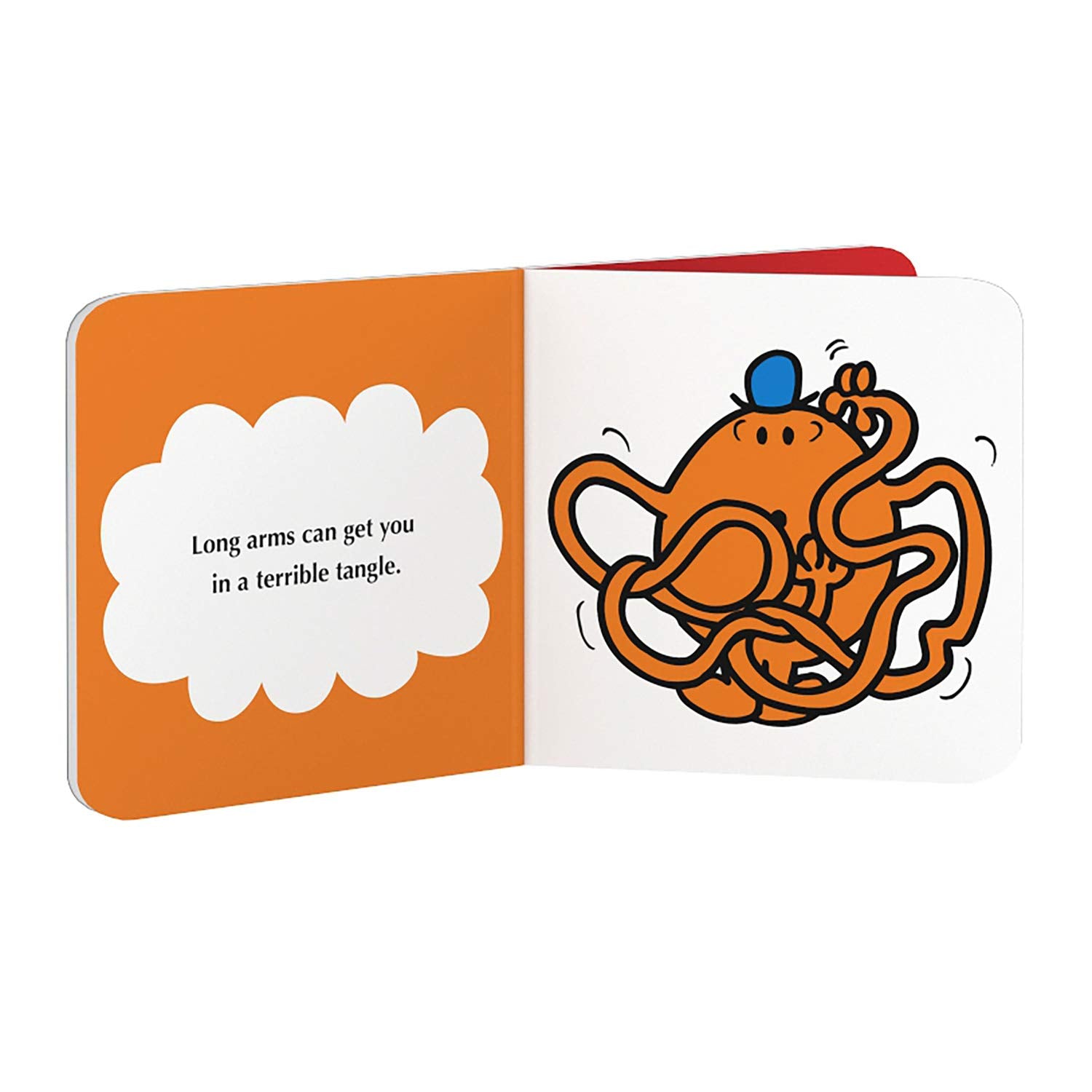 Six Mr. Men board books from the Pocket Library set for ages 1-4