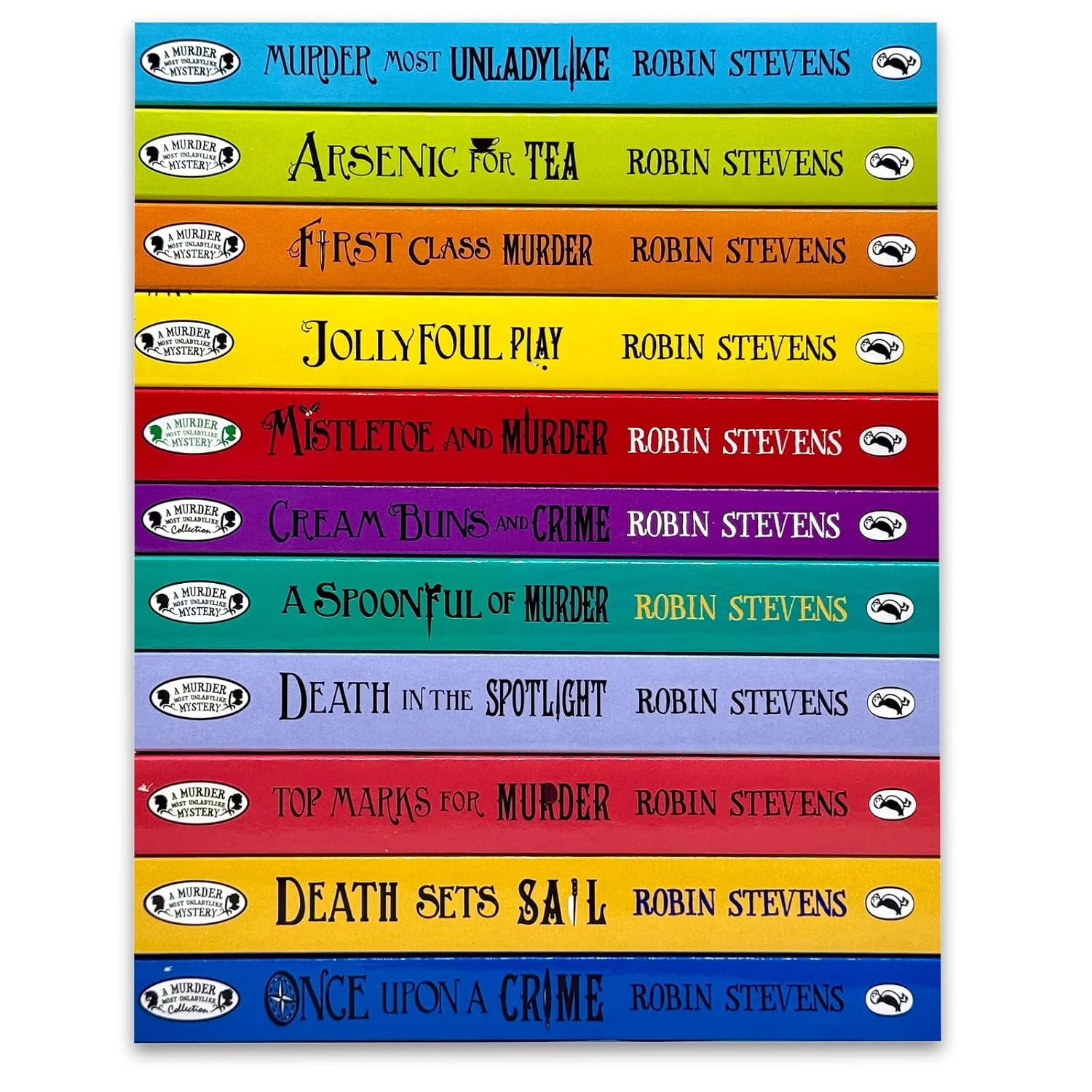 Murder Most Unladylike 11 Books Collection Set by Robin Stevens - detective mystery paperbacks