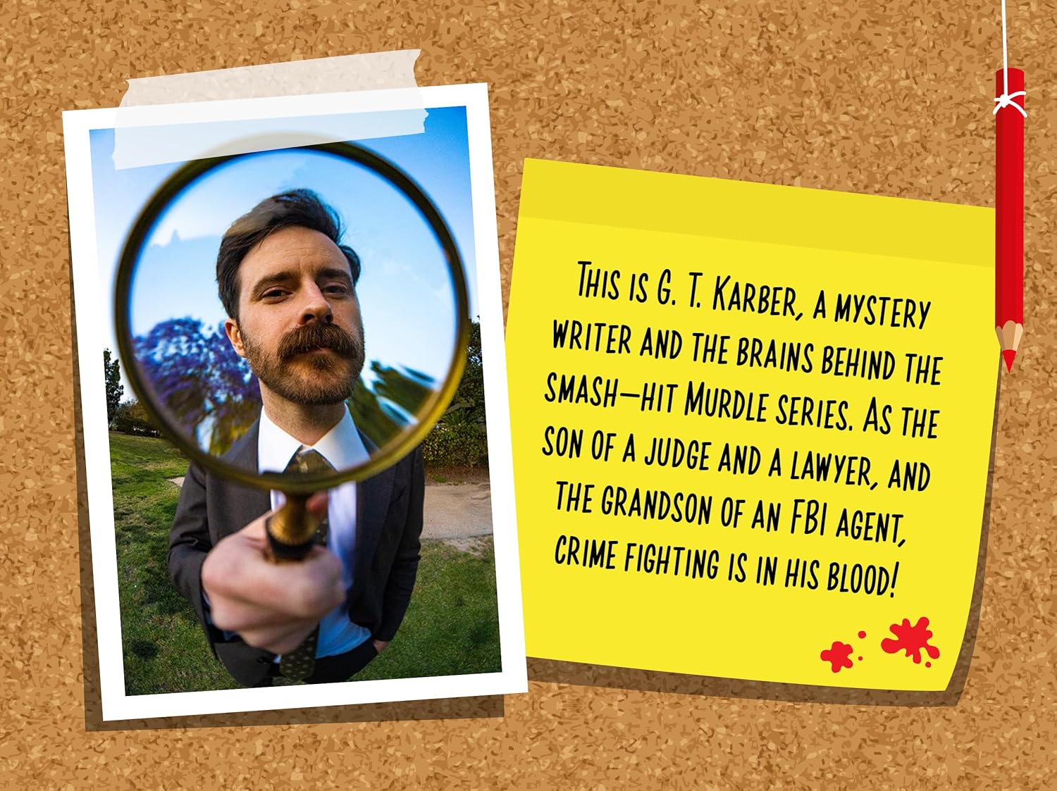 Murdle: The Case of the Seven Skulls by G. T. Karber - example murder-mystery logic puzzle page
