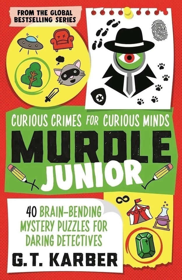 Murdle Junior 3 Books Collection Set - Back Cover Detail - Paperback